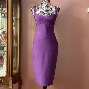 Summer purple dress